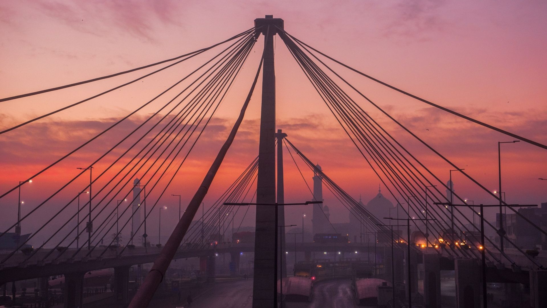 Azadi Bridge in Lahore