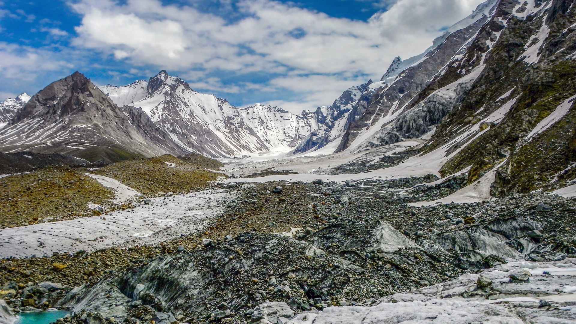 Northern Pakistan mountain landscape