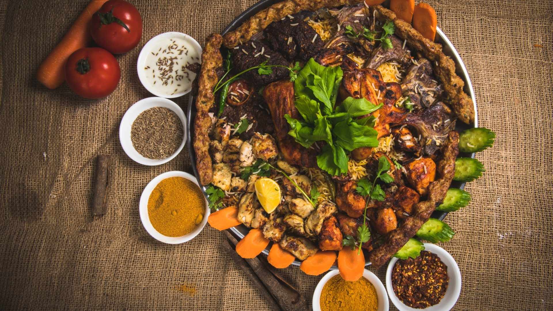 Pakistani street food vendors